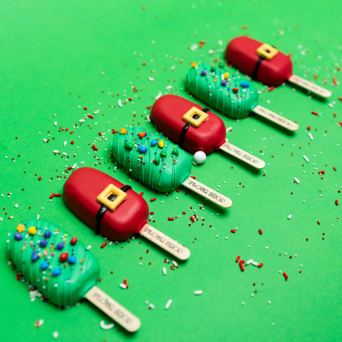 Holiday Cakesicles