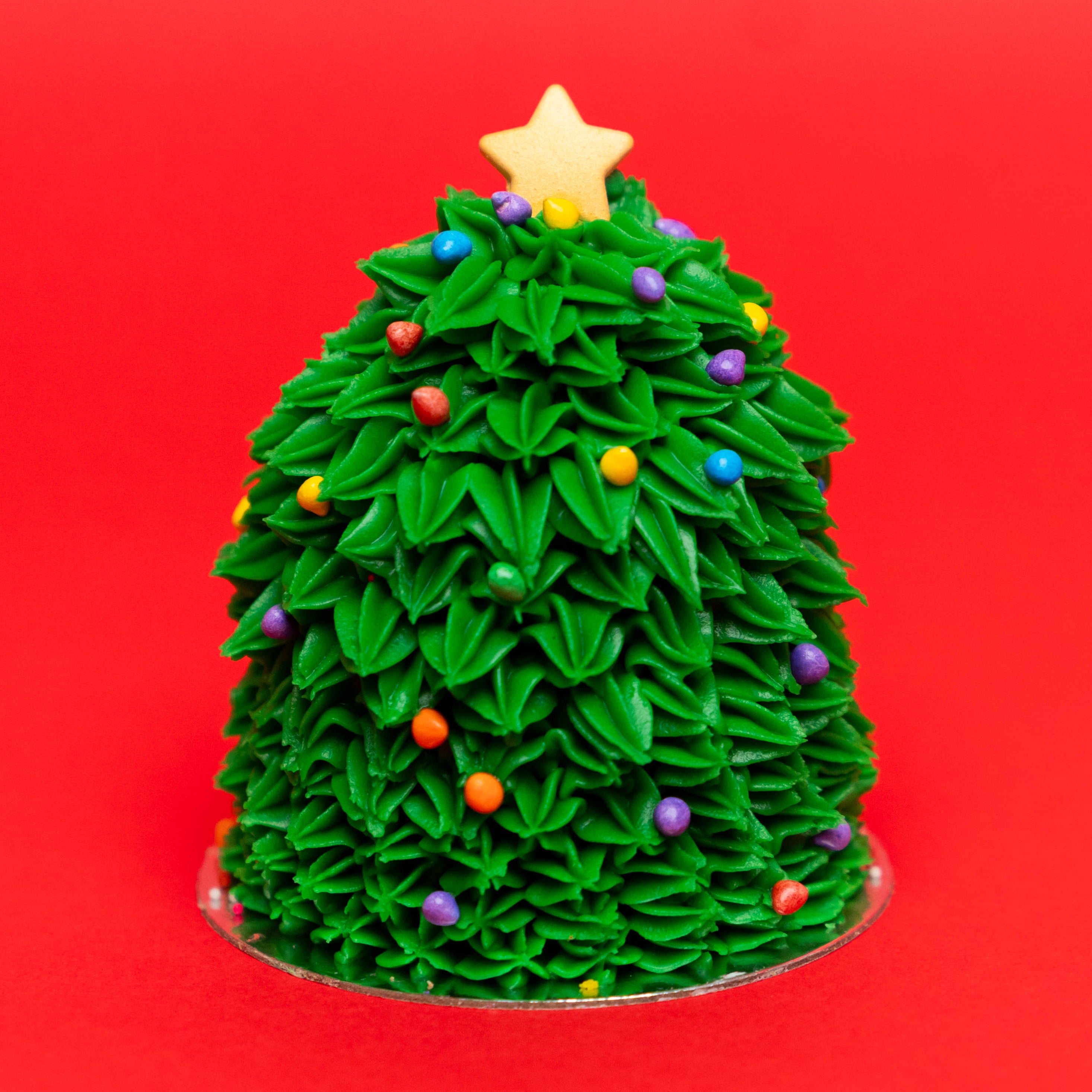 3-D Christmas Tree Cake