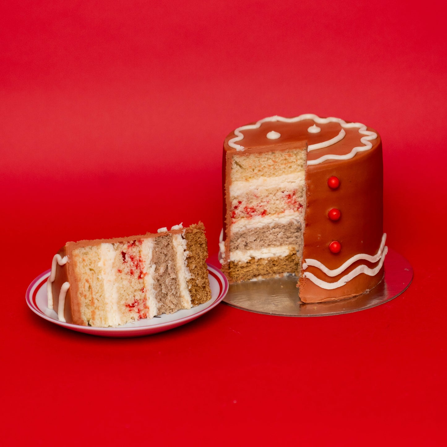 Cookie Box What the Cake Cut open