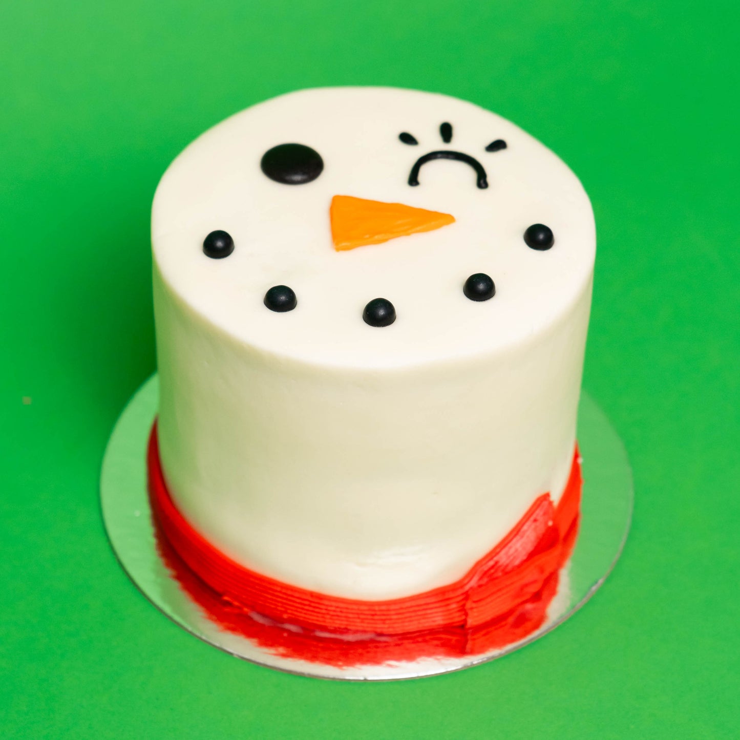 Snowman Cake