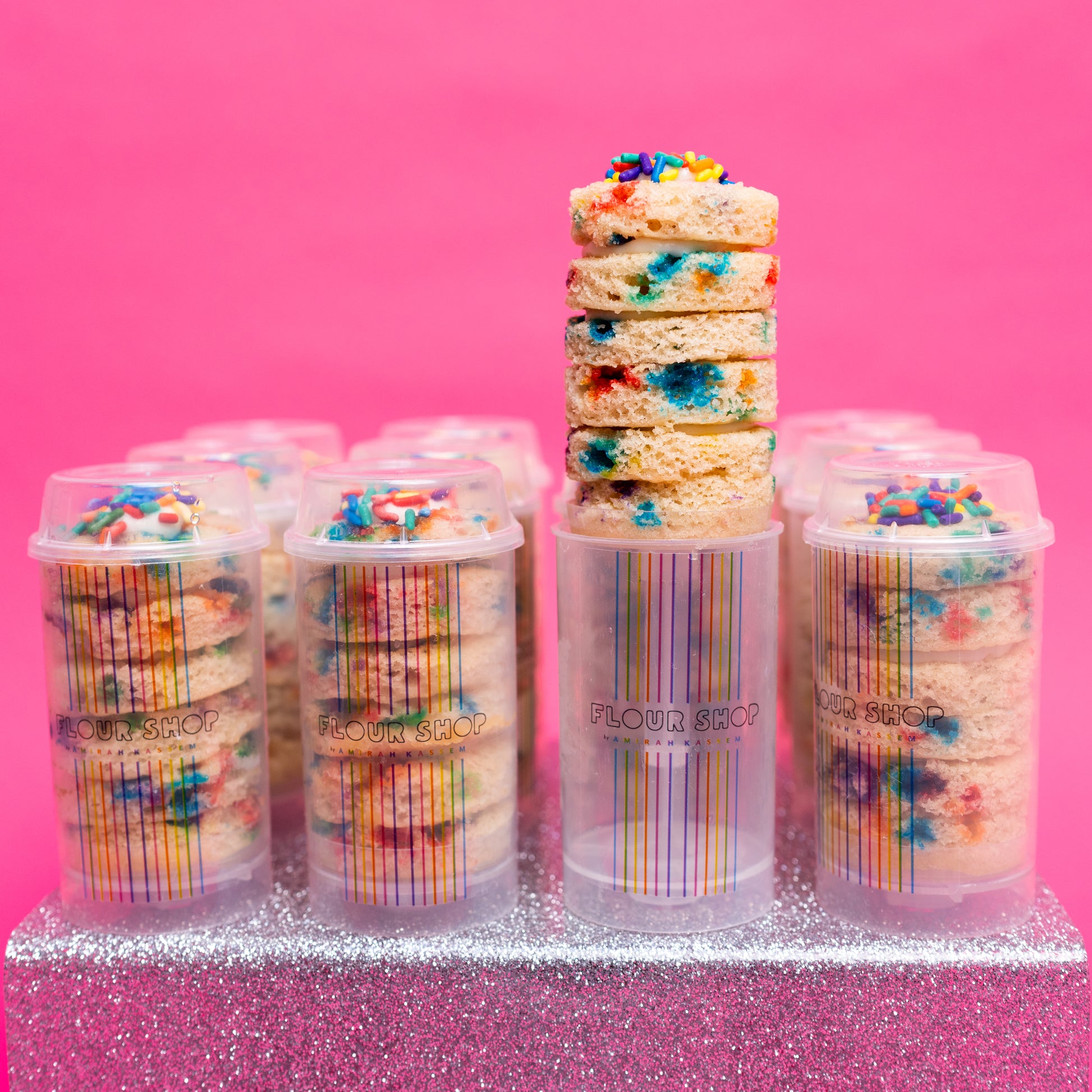 Vegan/Gluten Free Sprinkle Push Pops