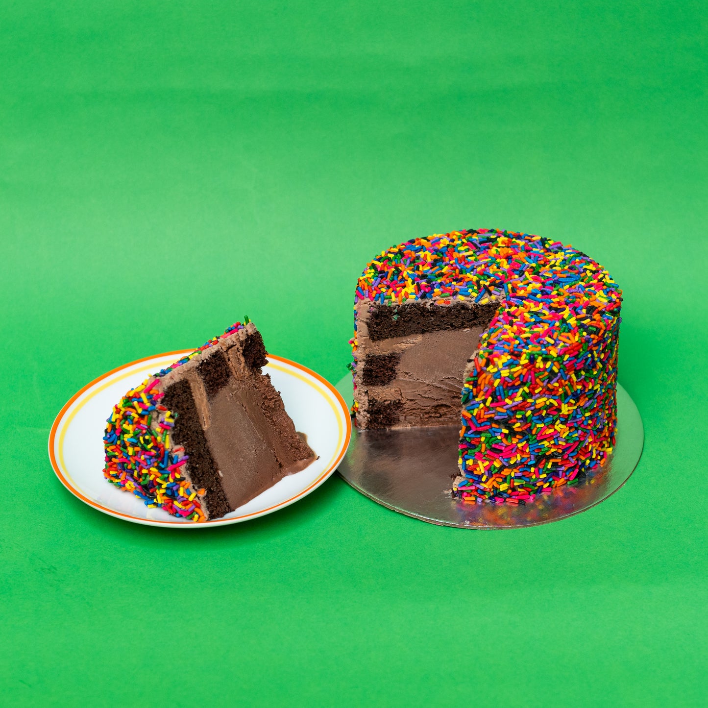 Chocolate Ice Cream Explosion® Cake