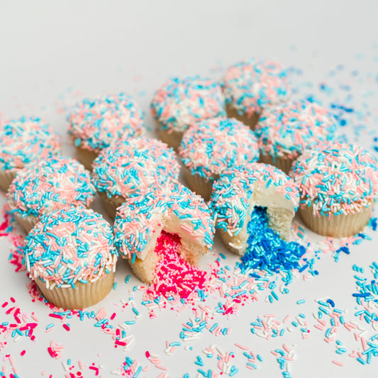 Gender Reveal Explosion® Cupcakes