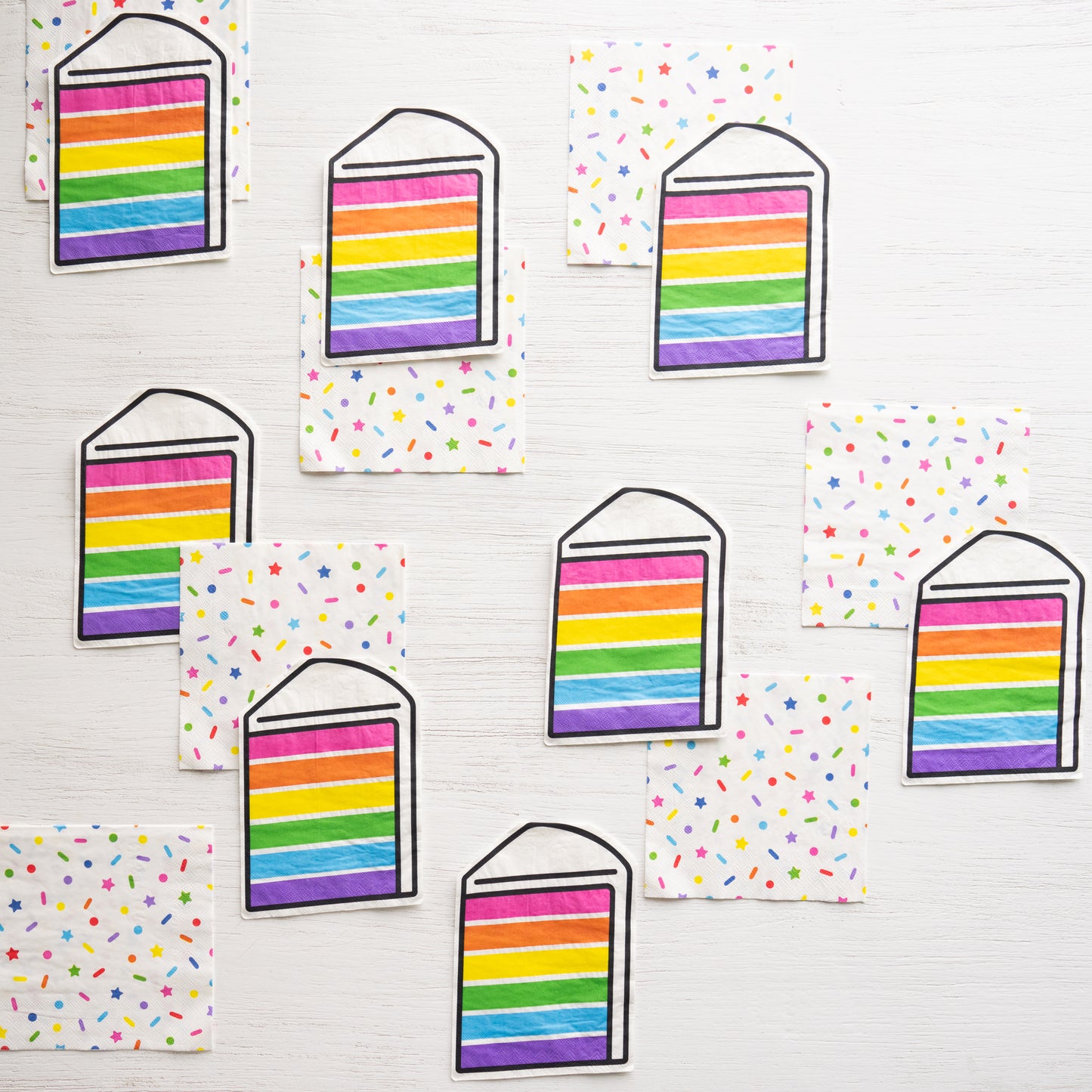 Sprinkles and Smiles Confetti Large Napkins