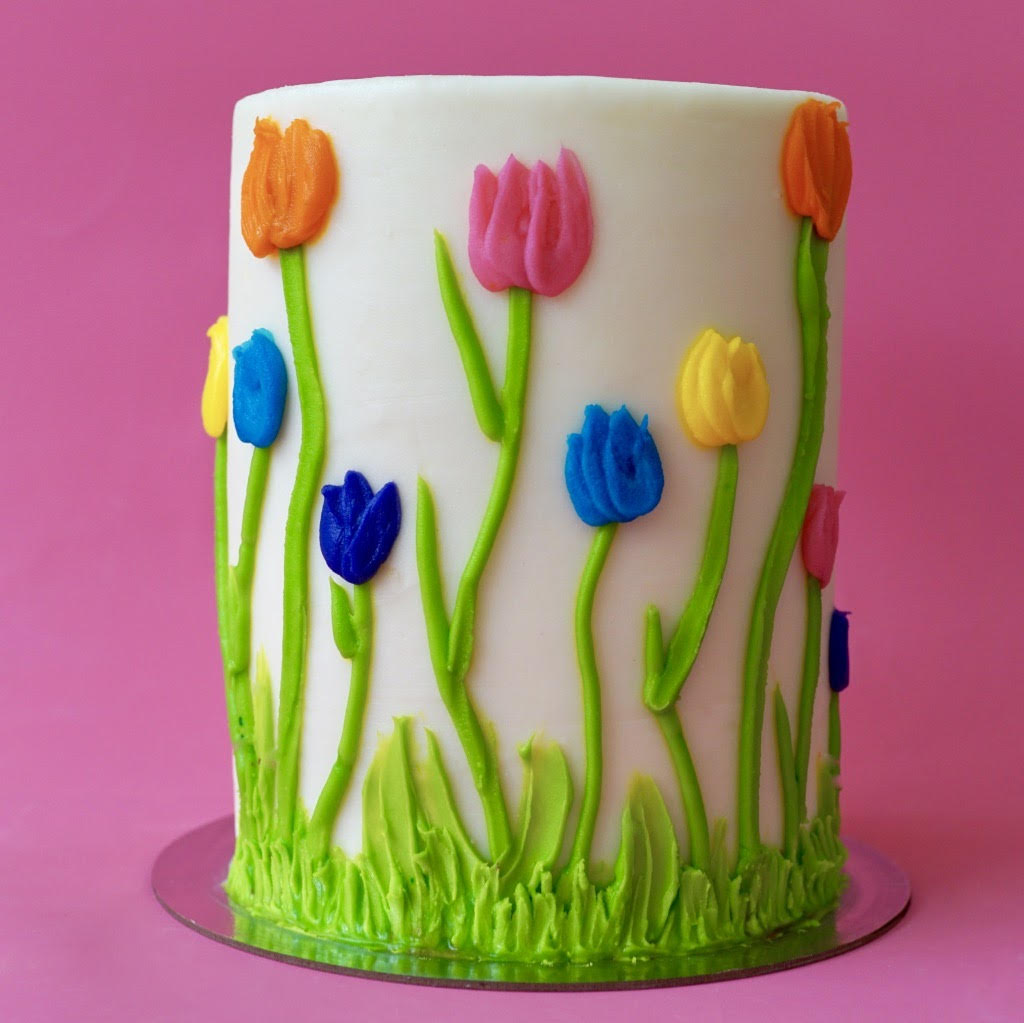 Tulip cake on sale