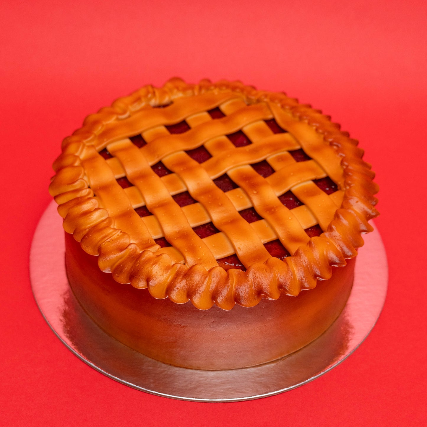 Mixed Berry Pie Cake