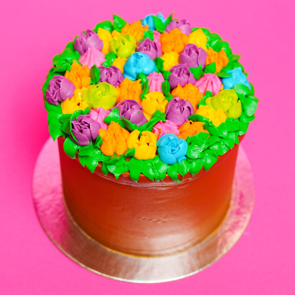 Flower Pot Cake