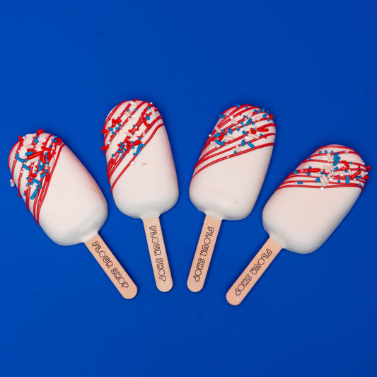 4th of July Cakesicles (4 pack)
