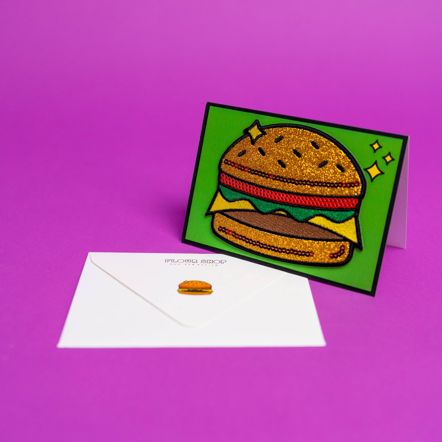 Flour Shop Iconic cards- Burger