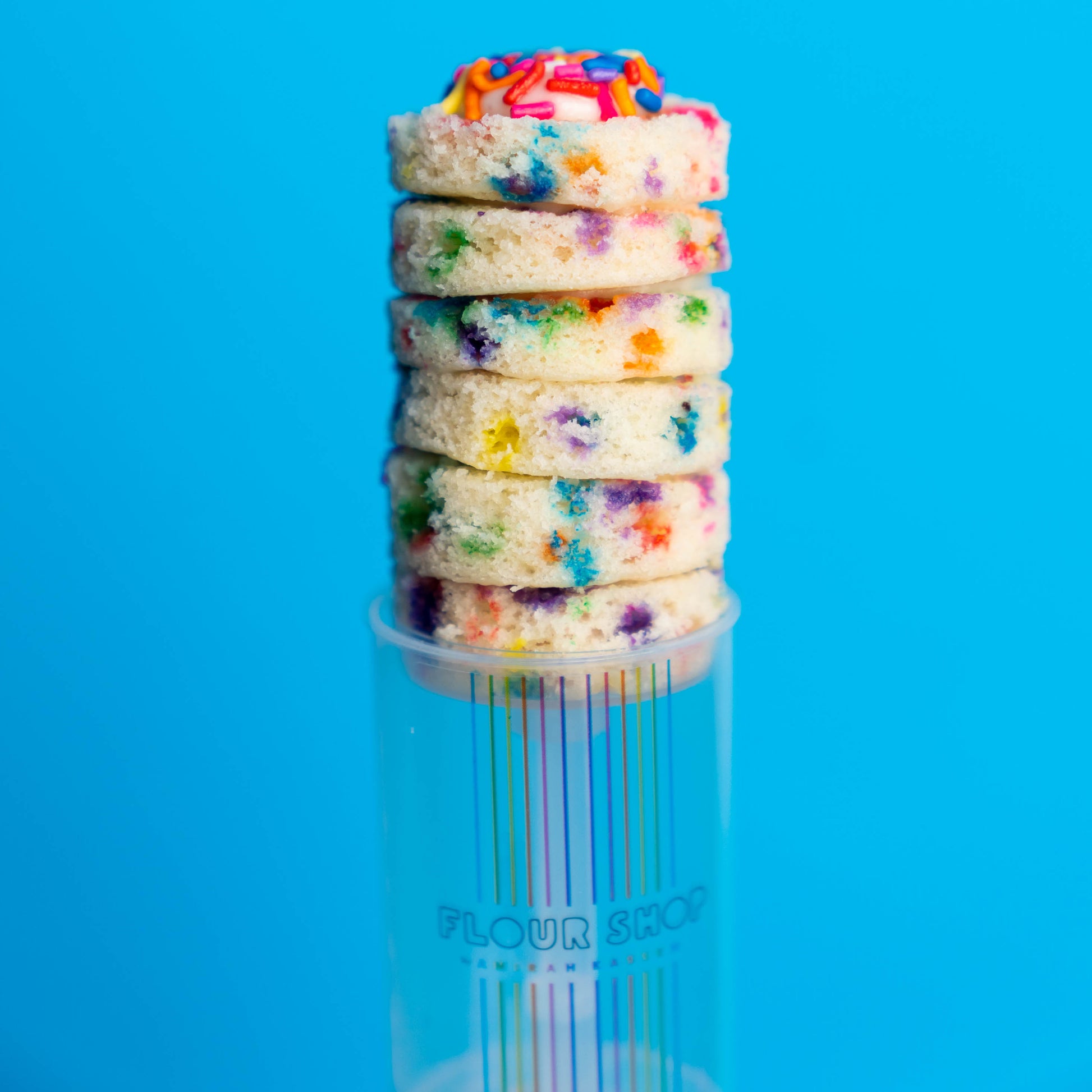 Sprinkle Cake Push Pop