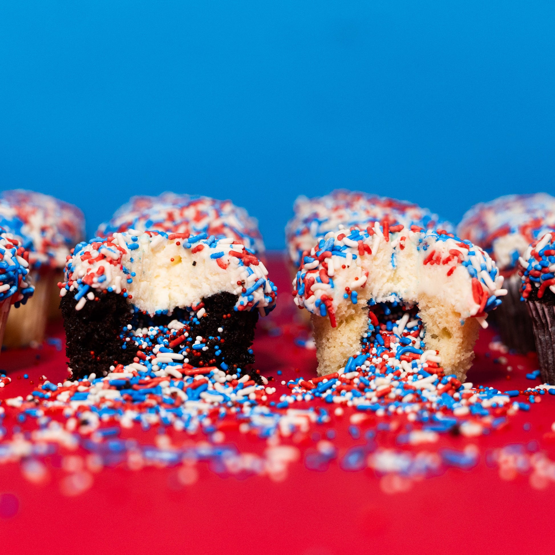 Patriotic Explosion® Cupcake - Set of 12