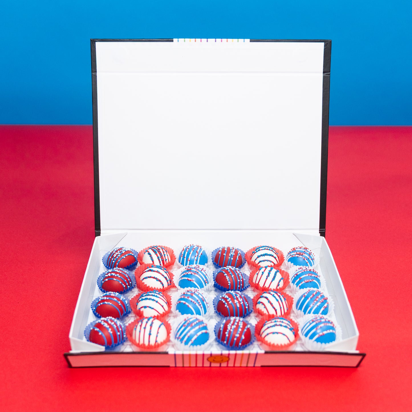 Patriotic Cake Balls