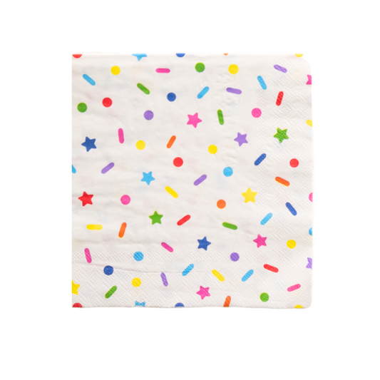 Sprinkles and Smiles Confetti Large Napkins 