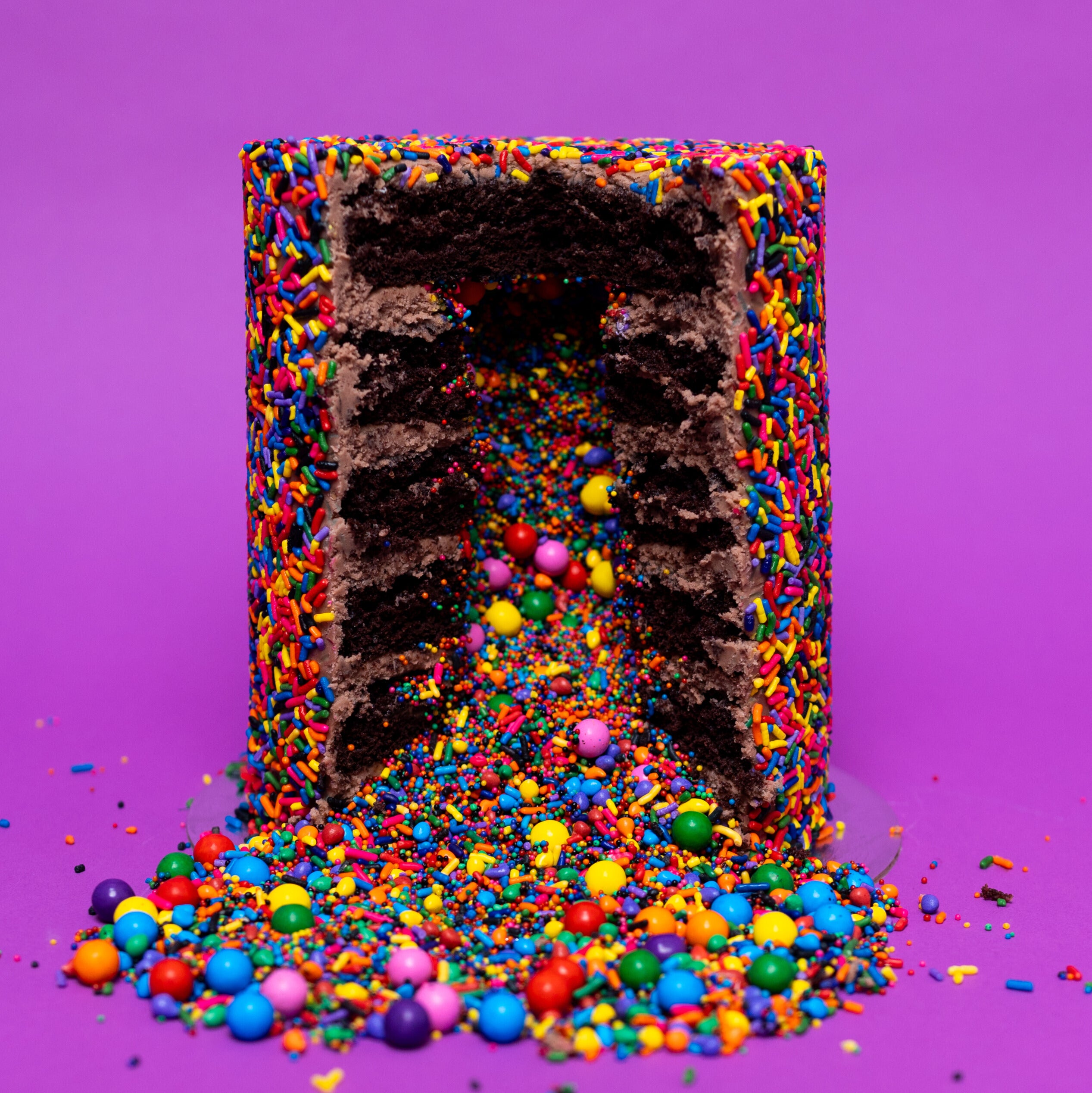 Chocolate Explosion® Cake - Nationwide Shipping – Flour Shop
