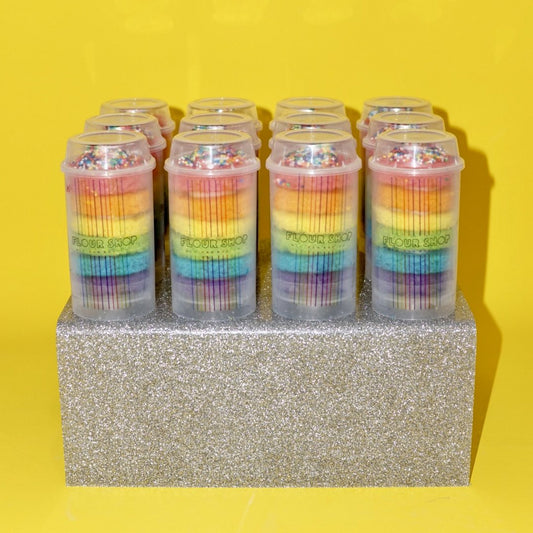 Glitter Acrylic Stand Holding 12 Push-Pops