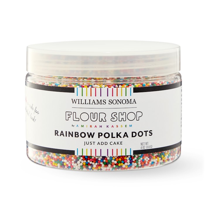 Rainbow Polka Dot Sprinkles